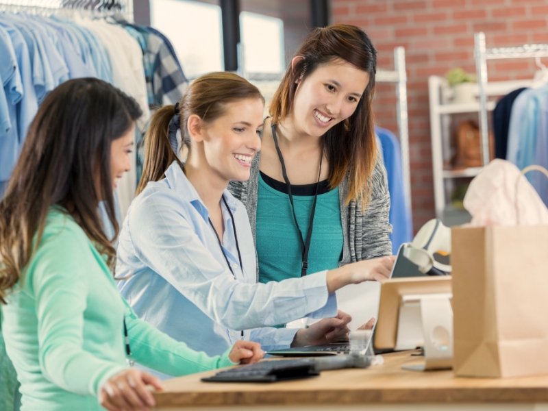 software para loja de roupas com cupom fiscal e etapas