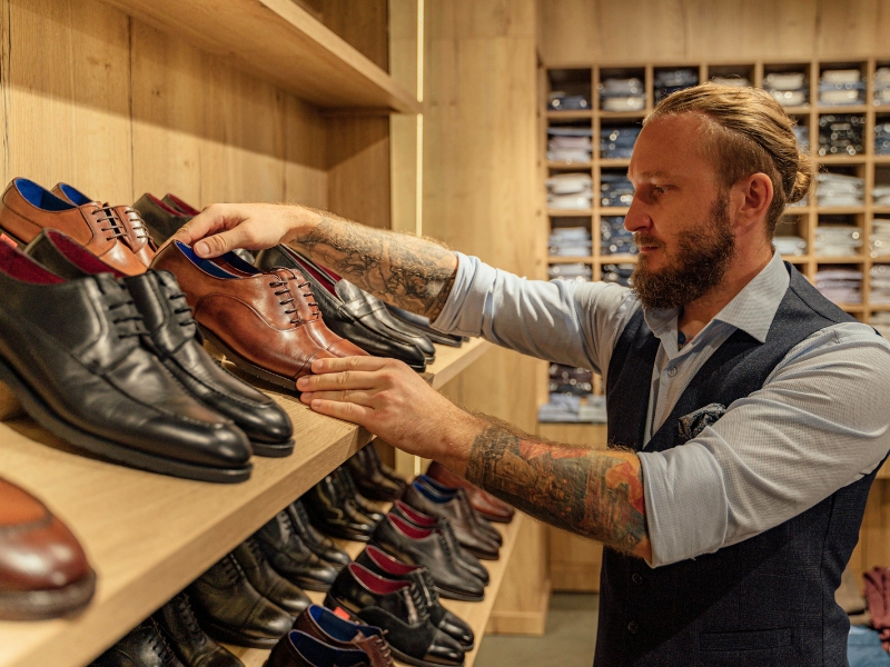 programa de controle de estoque para loja de calçados e transformação